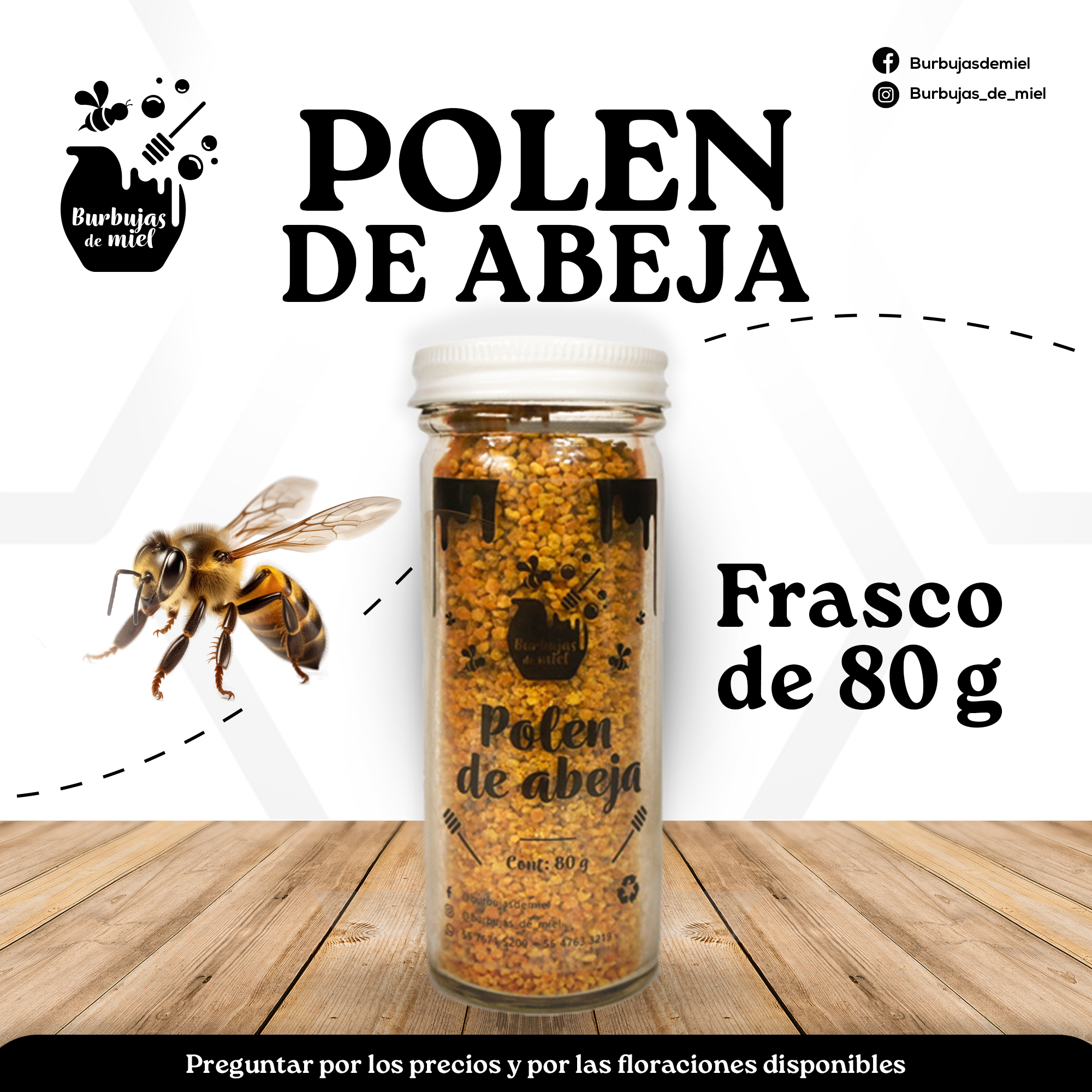 Polen de abeja 