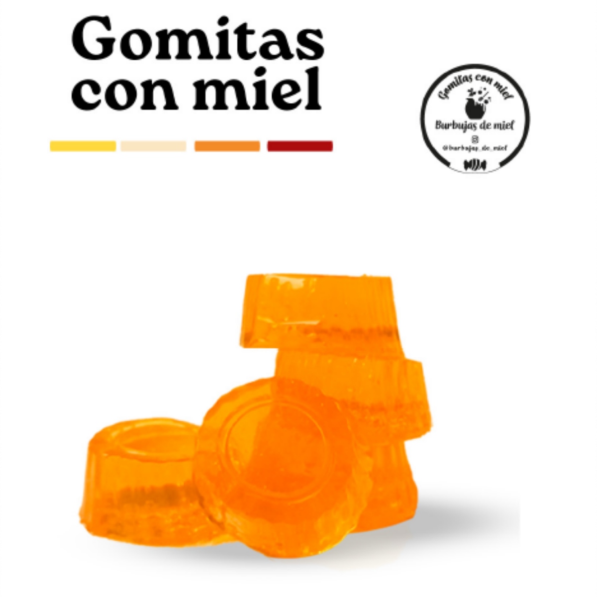 Gomitas miel y menta